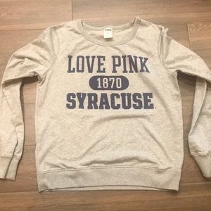 Syracuse sweatshirt by Pink Large